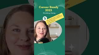 Career Ready Workshop series