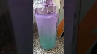 Motivational water bottle review|2 litre gym water bottle|skytone water bottle review