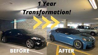 BUILDING A HYUNDAI GENESIS COUPE IN 10 MINUTES! (1 Year transformation, OVER 7k IN MODS)