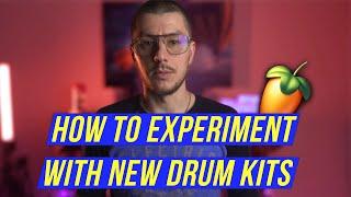 How To Experiment With New Drum Kits | FL Studio Tutorial