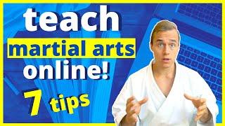 How To Teach Awesome Online Martial Arts Classes