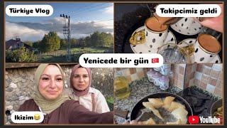 Yenicede 1 Gün  | Türkiye Vlog| Kuzenimle güzel bir gün ️| ikiziminle tanisin| Bol yemekli Vlog