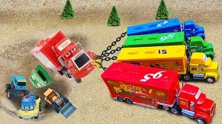 EXTREME RESCUE Mission to Save Lightning McQueen! Dinky TV