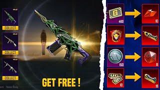  Get Old Upgraded Guns Almost Free | New Secret Trick To Get Free & Paid Mythic Emblem | PUBGM