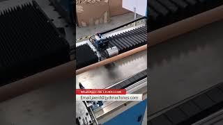 Digital Control Paper Core Cutter Machine With Single Knife#papertubemachine