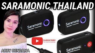 SARAMONIC THAILAND THE BEST VLOGGING MICROPHONE  ( VLOG #72 ) | ABBY CENDANA