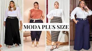 Como se vestir bem estando acima do peso - Moda Plus Size Elegante / Moda Elegante