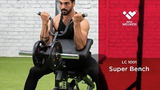 An Essential Resource in Your Home Gym-Into Wellness LC 1001 Super Bench