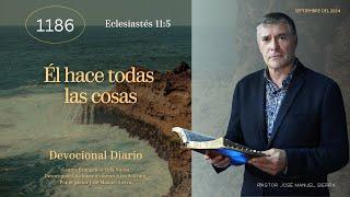 Devocional diario 1186, por el pastor José Manuel Sierra.