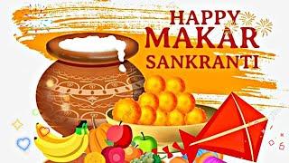 Makar Sankranti Most Viral Photo Slide Status 2025• happy makar sankranti song watsapp status️