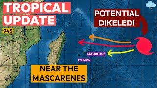 Cyclone Development Close to Mauritius & Réunion...