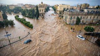 Sicily Underwater: Shocking Flash Flood Disaster in Italy as Streets Become Rivers