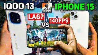 iQOO 13 vs iPhone 15: Best Phone for BGMI & PUBG? | Gaming Test & Comparison!