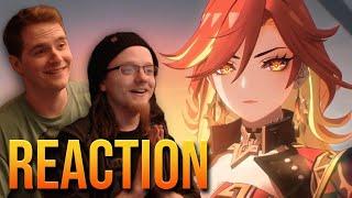 Character Trailer - "Mavuika: The Vow of Blazing Blood" | Genshin Impact Reaction