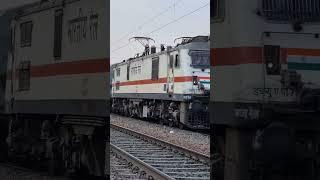 Train on track #loco #locomotive #wap7 #railway #train #wap #rail