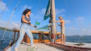 Sail rigging upgrade: faster, safer and with more fun — Sailing Yabá 219