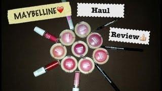 Haul/Review  MAYBELLINE