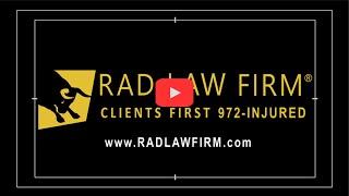 Workplace Injury - Rad Law Firm - Dallas Texas - Injured on the Job   DT 2192020