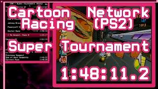 Cartoon Network Racing Super Tournament Speedrun 1:48:11.2 (WR)