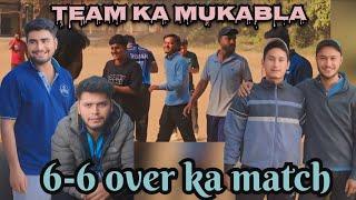 Gorkha MilitaryGround mai Local Teamskebeech mukabla akhiri gend Tk gya mukabla