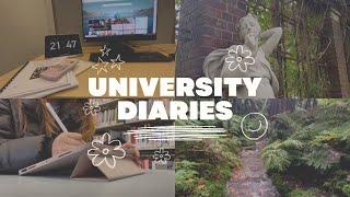 EXAM STUDY VLOG  | univerisity of auckland (uoa) | uni diaries, productive studying, nature walk