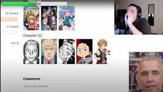 Drunk guy Reacts to "AI Presidents use MyAnimeList" By: AidanIsAChair  [Killy Reacts]