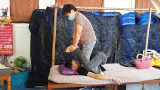 I got a Intense THAI HAMMER & THAI MASSAGE at a Thai Temple in Thailand