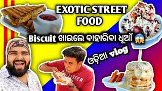 Exotic Street Food in BHUBANESWAR || SURABHI.SINCE 1991 || #VLOG #BHUBANESWAR #FOODVLOG in #ODIAVLOG