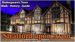 Come To Historic Stratford Upon Avon, The Home Of William Shakespeare!