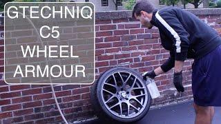 Applying Wheel Coating: GTECHNIQ C5 Wheel Armour