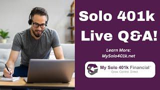  Power Hour: Solo 401k Expert Q&A Session LIVE: Mega Backdoor Roth | Bitcoin | Real Estate