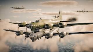 When Two B17s Flew Piggyback