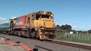 Wairarapa Train with DFB 7348, NZ, Oct 2024