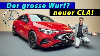 Zeitenwende beim Daimler? Neuer Mercedes CLA Premiere - Elektro oder Benziner!