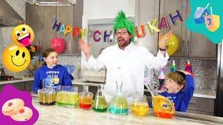 Science Experiments for kids Chanukah with Dr. Shnitzel's Wacky Science