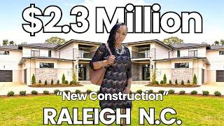 $2.3 Million Dollar | Raleigh NC Tour |  (Staircase Is A Beauty)