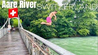 Switzerland Aare River Swimming  || Bern || Travel Guide