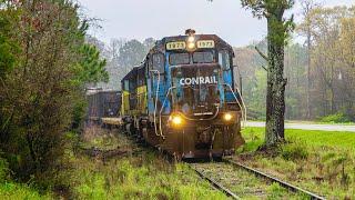 Conrail & Rio Grande Survivors on the Hartwell Railroad