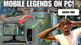 Play Mobile Legends on PC  Mobile Legends got Easy now!