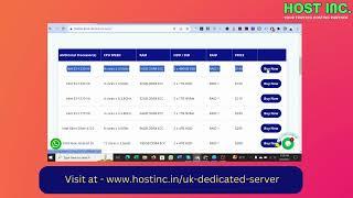 Transform Your Online Presence with Dedicated Server UK | Best Dedicated Server | Hostinc