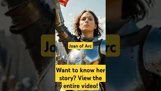 Joan of Arc: The Fearless Icon Who Defied Destiny ! #history #jeannedarc #joanofarc #historyshorts