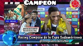 Juan fernando Quintero campeón de la Copa Sudaméricana 