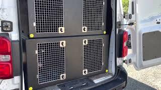 Dog Van conversation- DT-VM1 dog crate by DTBoxes