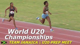 Jamaica Team Prepares for Lima Peru World Athletics U20 Championships