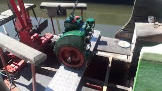 How to remove and install a Lister SR2 Marine engine into a Narrow boat part 2.