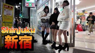 【４Ｋ60】nightwalk in Shinjuku【夜の新宿歌舞伎町をお散歩】2024年12月21日