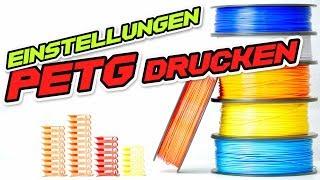 PETG DRUCKEN - Slicing Einstellungen + Heat Tower [TUTORIAL]