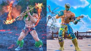 Tekken 8 - New Item Moves | New Weapon Moves | Wildfire Knife & Hibiscus Ukelele Item Move