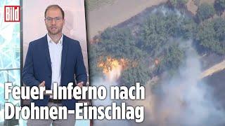 Ukraine attackiert Luftwaffen-Stützpunkte | BILD-Lagezentrum