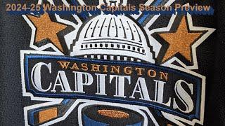 2024-25 Washington Capitals Season Preview